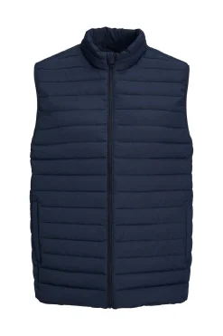 Jack & Jones PLUS Chaleco acolchado poli&eacute;ster reciclado PLUS^Hombre Cazadoras|Chalecos