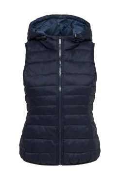 Only Chaleco acolchado ultraligero con capucha^Mujer Chaquetas|Chalecos