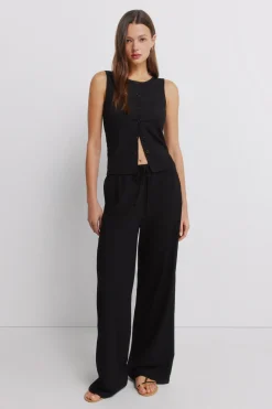 Springfield Chaleco botones^Mujer Chaquetas|Camisetas