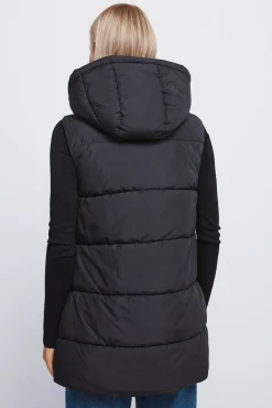 Springfield Chaleco capucha poli&eacute;ster reciclado^Mujer Chaquetas|Chalecos