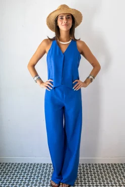 Cul Sac Chaleco cuello pico^Mujer Camisetas|Total Look