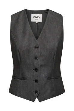Only Chaleco de vestir con botonadura^Mujer Chaquetas|Jerséis Y Cárdigans