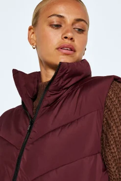 Noisy May Chaleco largo acolchado^Mujer Chaquetas|Chalecos