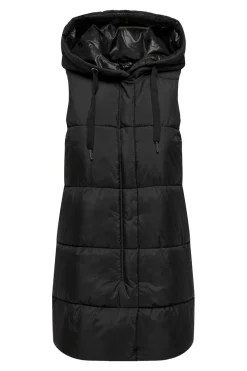 Only Chaleco largo acolchado^Mujer Chaquetas|Chalecos