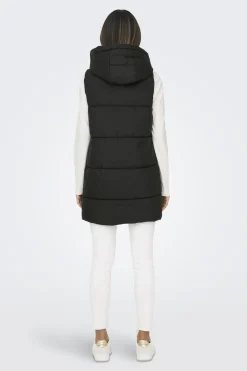 Only Chaleco largo acolchado^Mujer Chaquetas|Chalecos