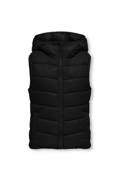 Only Girls Chaleco plumas de ni&ntilde;a^Niños Abrigos Y Chaquetas