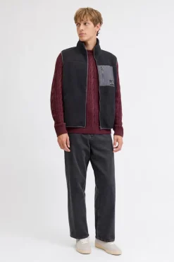 JJ REBEL Chaleco teddy^Hombre Cazadoras|Abrigos