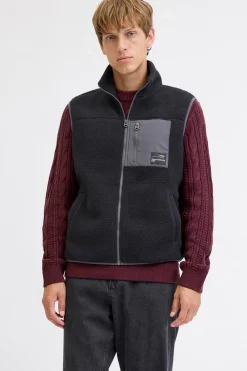 JJ REBEL Chaleco teddy^Hombre Cazadoras|Abrigos