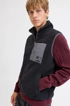 JJ REBEL Chaleco teddy^Hombre Cazadoras|Abrigos