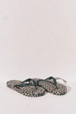 Women'secret Chanclas anchas animal print^Mujer Baño|Sandalias