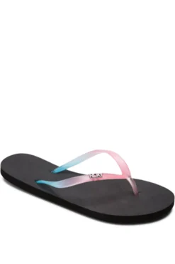 Roxy Chanclas de playa negras^Mujer Sandalias