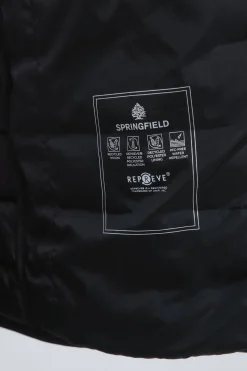 Springfield Chaqueta acolchada capucha^Hombre Cazadoras|Abrigos