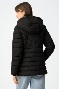 Tiffosi Chaqueta Acolchada con Capucha Removible^Mujer Abrigos