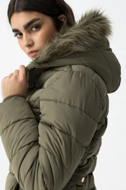 Tiffosi Chaqueta acolchada con capucha^Mujer Chaquetas