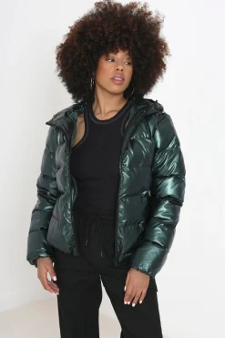 Brave Soul Chaqueta acolchada con capucha^Mujer Chaquetas|Abrigos