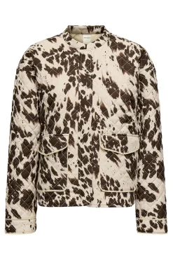 Only Chaqueta acolchada estampada^Mujer Chaquetas