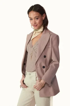 Slowlove Chaqueta americana cruzada^Mujer Chaquetas