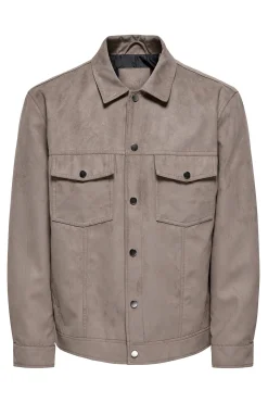 Only & Sons Chaqueta antelina^Hombre Cazadoras