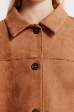 Springfield Kids Chaqueta antelina ni&ntilde;a^Niños Abrigos Y Chaquetas