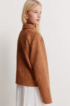 Springfield Kids Chaqueta antelina ni&ntilde;a^Niños Abrigos Y Chaquetas