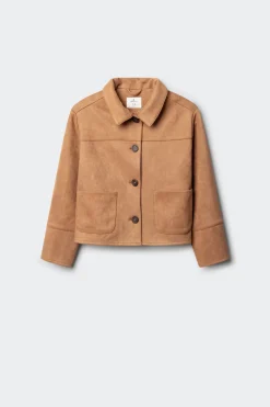 Springfield Kids Chaqueta antelina ni&ntilde;a^Niños Abrigos Y Chaquetas