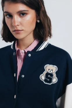Springfield Chaqueta beisbolera oso^Mujer Chaquetas