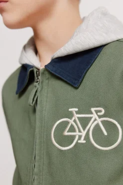 Springfield Kids Chaqueta bici con capucha para ni&ntilde;o.^Niños Abrigos Y Chaquetas
