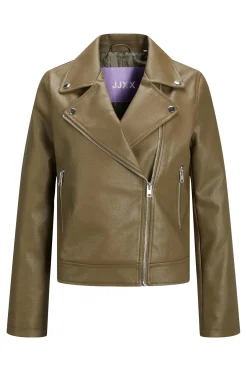 Jack & Jones Chaqueta biker efecto piel^Mujer Chaquetas