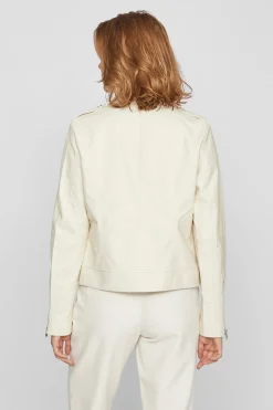 Vila Chaqueta biker polipiel^Mujer Chaquetas