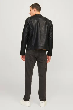 JJ REBEL Chaqueta biker sint&eacute;tica corta^Hombre Cazadoras