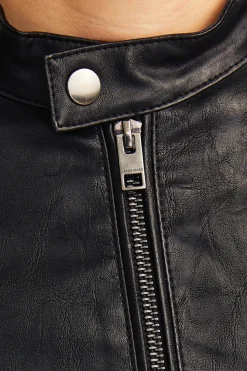 JJ REBEL Chaqueta biker sint&eacute;tica corta^Hombre Cazadoras