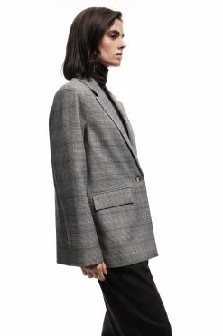 Koton Chaqueta blazer de corte oversize^Mujer Chaquetas