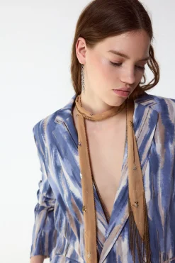 Slowlove Chaqueta blazer estampada^Mujer Chaquetas