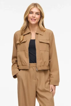 Vila Chaqueta bomber con cremallera^Mujer Chaquetas