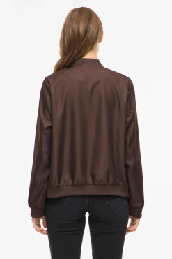 Vila Chaqueta bomber satinada^Mujer Chaquetas