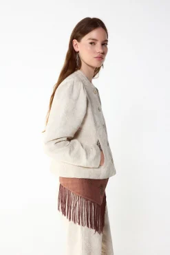 Slowlove Chaqueta bordada^Mujer Chaquetas