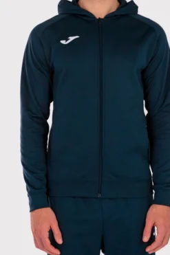 Joma Chaqueta Capucha Menfis Marino^Hombre Cazadoras|Deporte