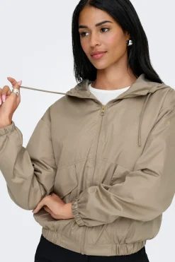 Only Chaqueta con capucha^Mujer Chaquetas