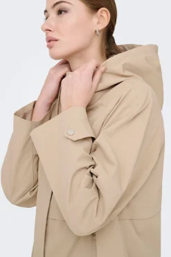 Only Chaqueta con capucha^Mujer Chaquetas