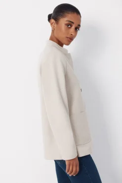 Cortefiel Chaqueta con cuello mao^Mujer Chaquetas