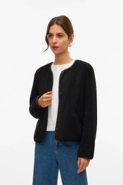 Vero Moda Chaqueta corta borrego^Mujer Chaquetas