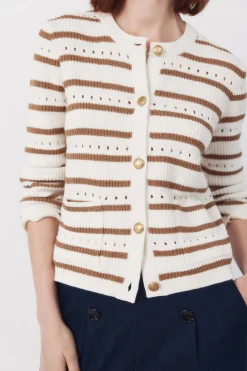 Cortefiel Chaqueta corta botones^Mujer Chaquetas|Jerséis Y Cárdigans