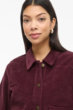 Vila Chaqueta corta de pana^Mujer Chaquetas