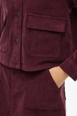 Vila Chaqueta corta de pana^Mujer Chaquetas