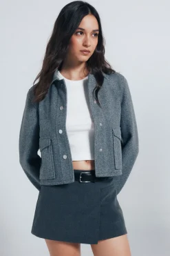 Springfield Chaqueta corta felpa^Mujer Chaquetas