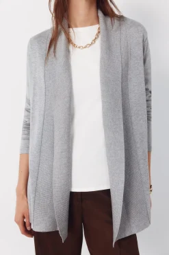 Cortefiel Chaqueta cuello chal^Mujer Jerséis Y Cárdigans