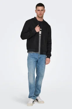 Only & Sons Chaqueta de antelina^Hombre Cazadoras