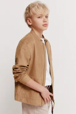 Springfield Kids Chaqueta de antelina para ni&ntilde;o.^Niños Abrigos Y Chaquetas