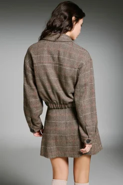 Only Chaqueta de cuadros^Mujer Chaquetas|Total Look