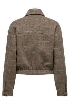 Only Chaqueta de cuadros^Mujer Chaquetas|Total Look